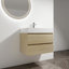 Meuble-lavabo 30 po avec lavabo en résine et 2 tiroirs à fermeture en douceur, Grace Modern, 30 po, lavabo, 2 lumières modernes, Brilliance-118004307