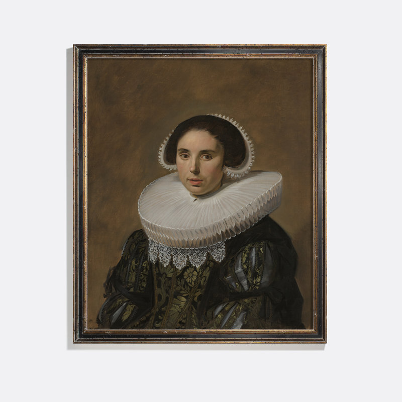 Portrait Of A Woman II Print by Frans Hals