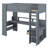 Jaylein Kids Loft Bed with Drawers-1020162051