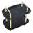 Main + Mesa Modern Plastic and Metal 2-Tier Trolley-998124501-998124500