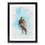 Hawk Perched In A Tree Watercolour - Picture Frame Graphic Art-56923534-56923537
