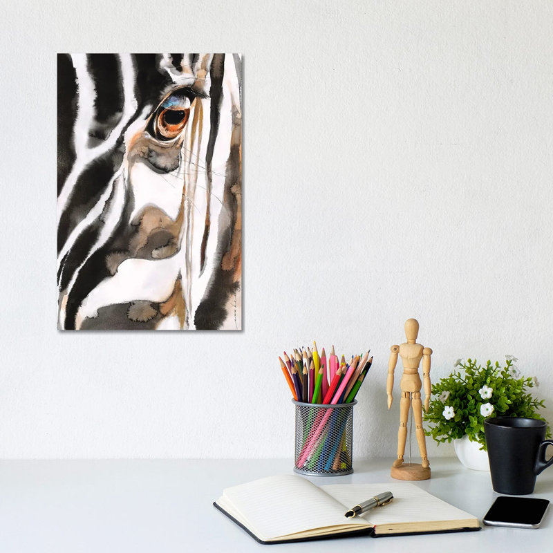 Stripes II 1 Piece Wrapped Canvas Painting, 20.32 cm H x 30.48 cm W