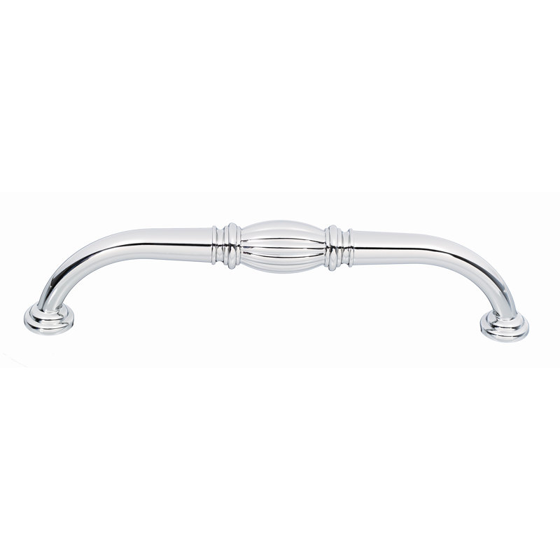 Tuscany Arch Pull, 4", Polished Chrome