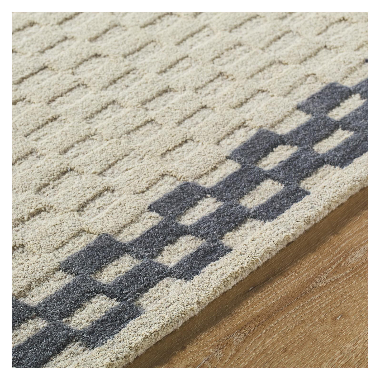 Horstman Hand Tufted Area Rug, Runner 2'6" x 8'