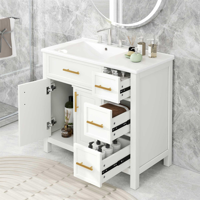 Meuble-lavabo 36 po avec comptoir d'évier