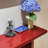 Burgundy Console Table-107432739