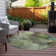 Decicco Washable Abstract Indoor / Outdoor Rug