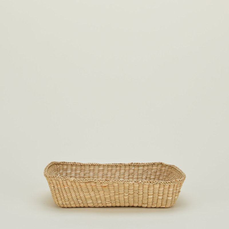 Woven Natural Grass Decorative Tray