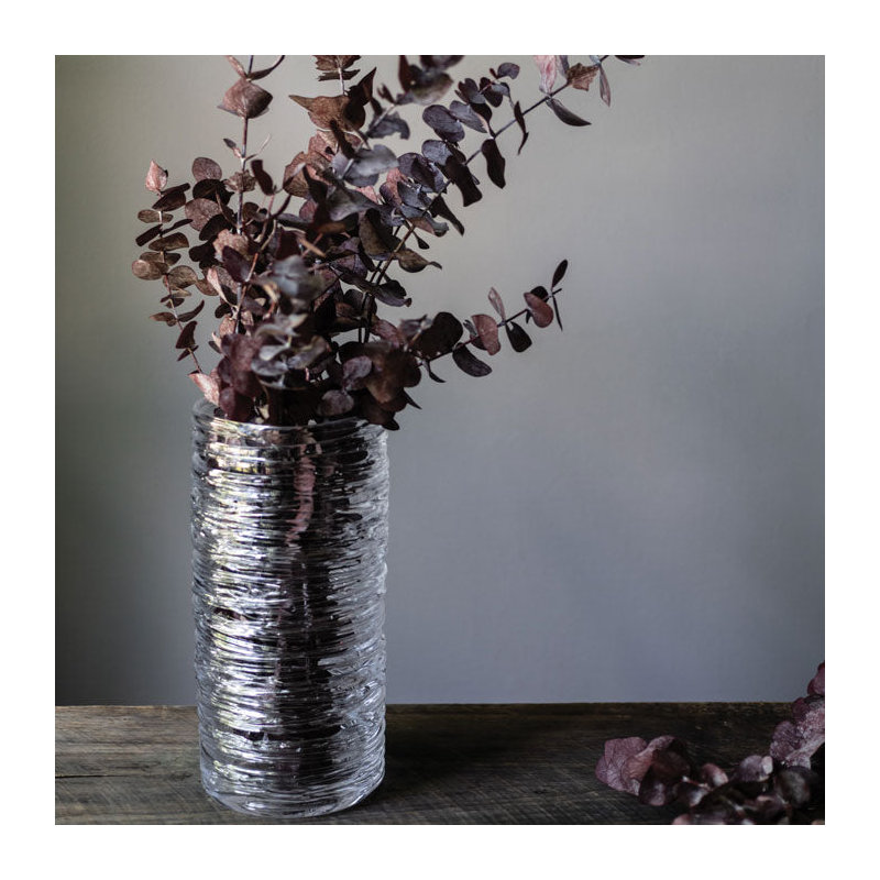 Echo Lake Vase, 6.38" H x 2.75" W x 2.75" D