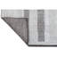 Tapis en laine / viscose noué à la main en noir / gris / blanc-85495193