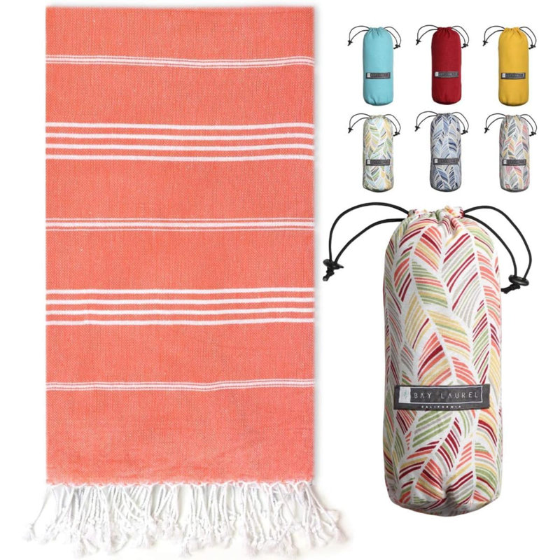 Serviette de plage Arkisha, Orange