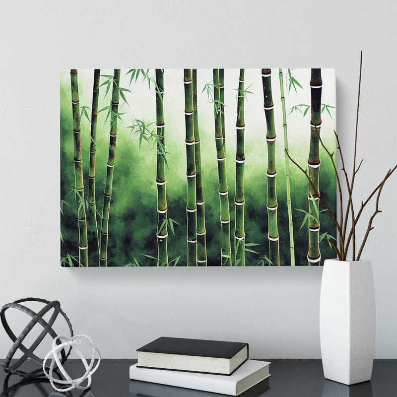 Magnificent Bamboo Forest - Wrapped Canvas, 35cm H x 50cm W x 3cm D