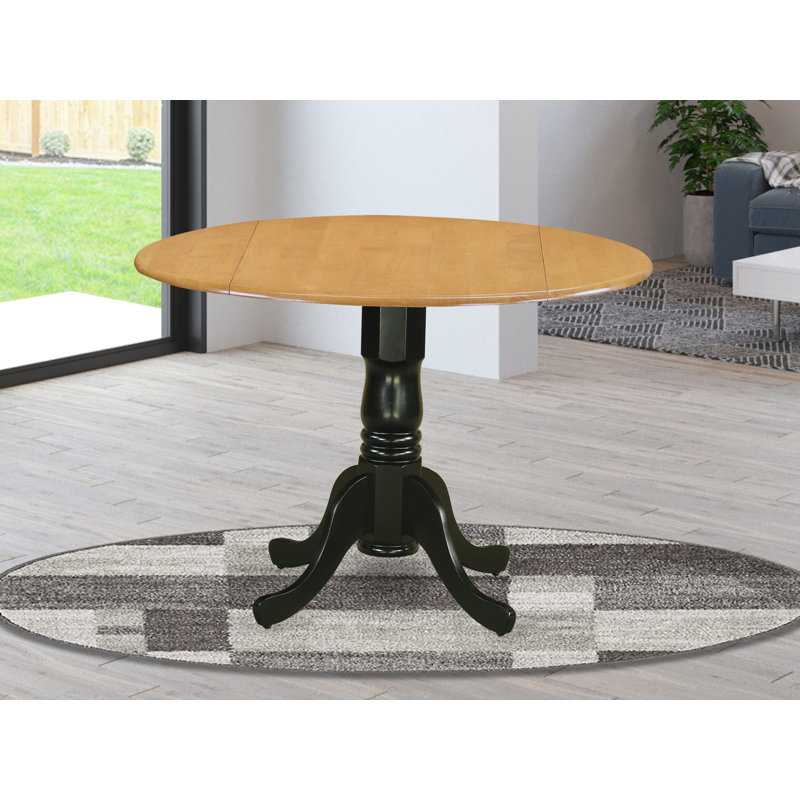 Table de salle à manger Dublin, Oak, Noir