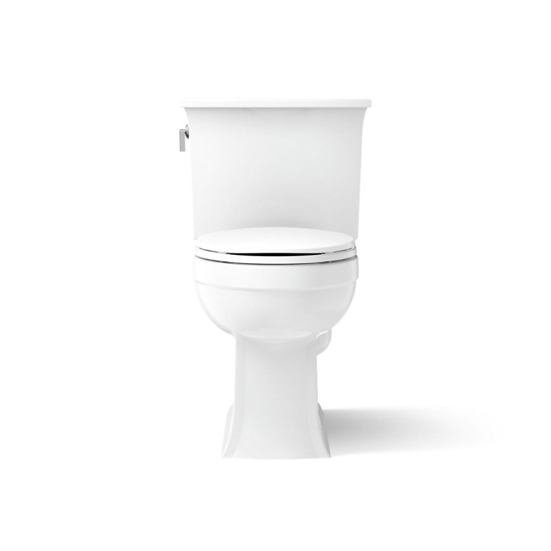 Archer® 1.28 GPF Water Efficient Elongated Two-Piece toilet (Seat Not Included), White