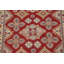 Tapis oriental géométrique rouge Kazak 5