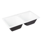 Selkirk 43" L Double Basin Drop-In Kitchen Sink
