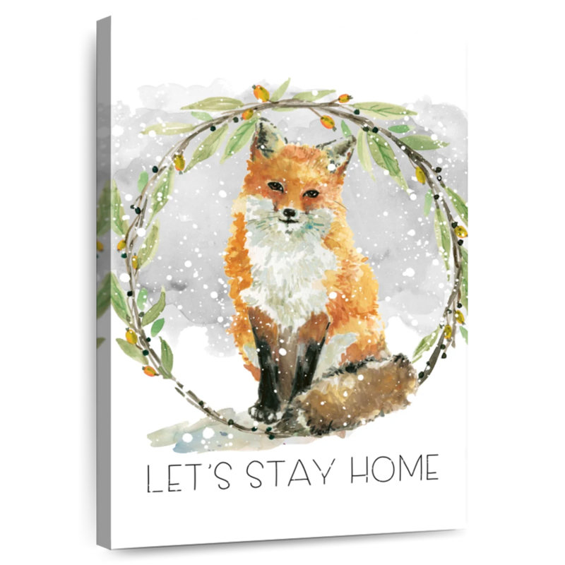 Renard Tergel Winter Conseils, H 39 po x l 26 po