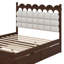Grand lit plateforme en bois avec 2 grands tiroirs et lit gigogne simple TG-1991849050