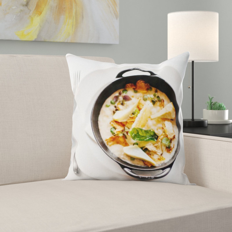 Coussin décoratif soupe