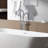 Contemporary Freestanding Bathtub Faucet With Hand Shower And Robust Performance