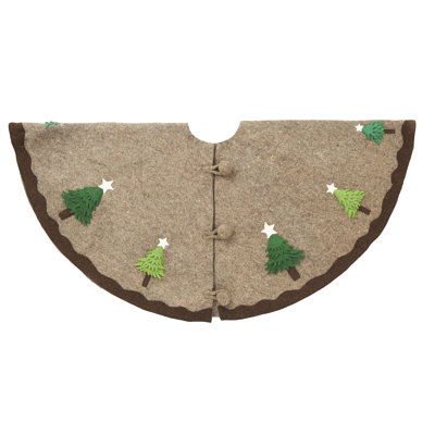 Multilayered Trees Tree Skirt