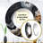 Grey Stone Geode Minimalism I - Spiritual Stone Decorative Mirror, Black Round Wall Mirror, Printed Metal Art-99622921