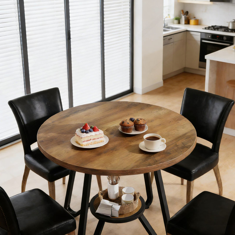 Coffee Table,Round Kitchen Table,Compact Meeting Table