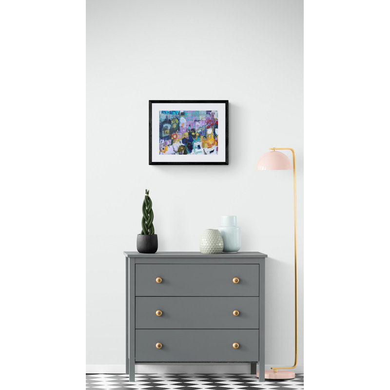 New York Print by Elizabeth Chapman, 17.25" H x 21.25" W x 0.875" D