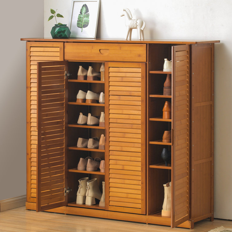 30 Pair Shoe Storage Cabinet Latitude Run