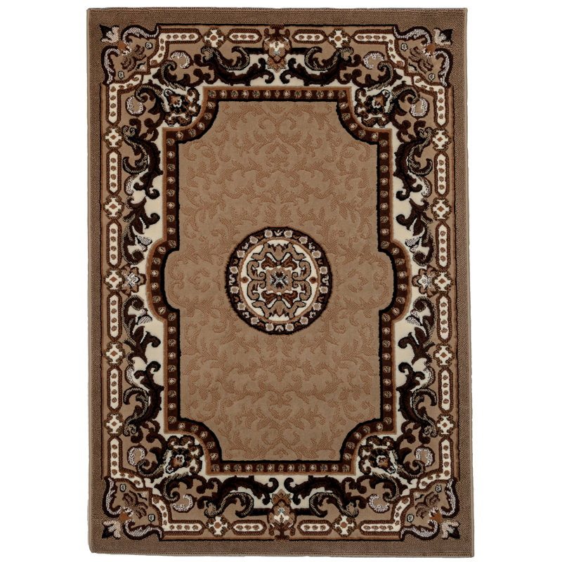 Sartain Oriental Shag Area Rug, Rectangle 120cm x 170cm