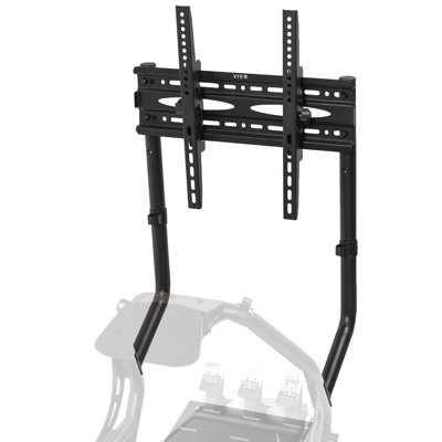 Support de plancher Vivo noir pouvant supporter jusqu'à 77 lb