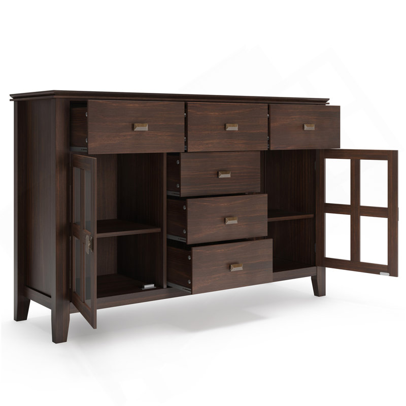 Buffet Artisan, Marron foncé