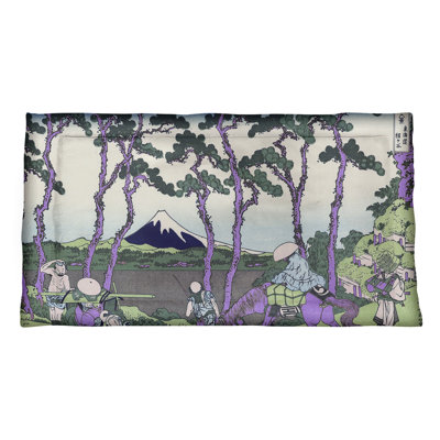 Katsushika Hokusai Machine Tufted Sham Set