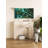 Simple and stylish wall-mounted fireplace cabinet
