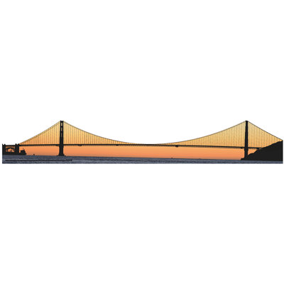 Pont debout Golden Gate