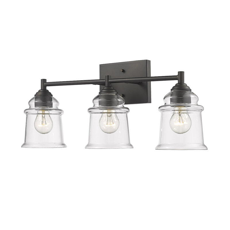 Fleischmanns 3 - Light Dimmable Vanity Light, Oiled Bronze