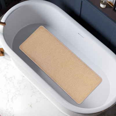 Tapis de bain Fedelina avec envers antidérapant