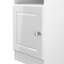 Fully Assembled Folden Nightstand in White Gloss