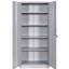Classeur moderne Cordova de 71 po avec portes verrouillables et 4 tablettes réglables-124513399