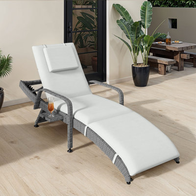 Amarily Outdoor Chaise Lounge by Winston Porter