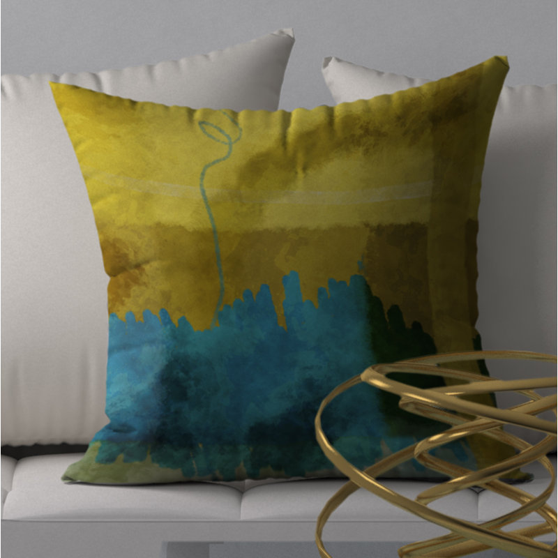 Housse de coussin carrée et édredon Heavenly, 18 po x 18 po