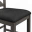 Ensemble de table de bar en bois 5 pièces à hauteur de comptoir avec 4 chaises-474258030-474258029