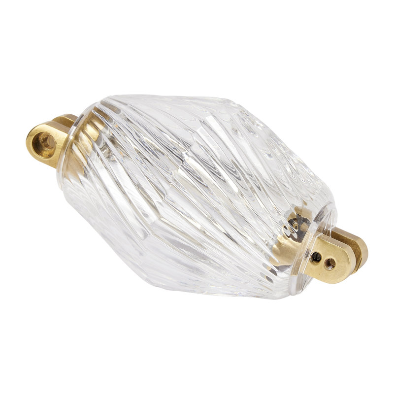 Collier 132 Chandelier, Natural Brass, 140.5" H x 2" W x 2" D