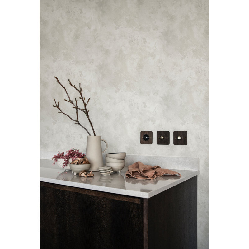 Jordnara Abstract Wallpaper Roll, Sandstone
