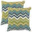 Chevron Reversible Throw Pillow