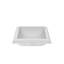 Lavabo de salle de bain rectangulaire encastré à la main NativeStone-70142598