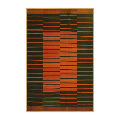 Ikemsinachi Performance Striped Indoor Rug