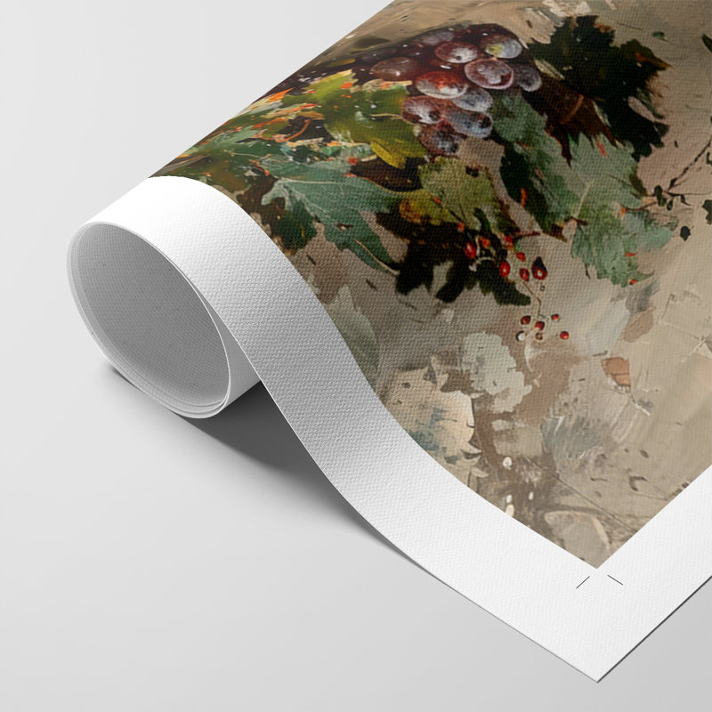 FLORAL Series DCC XXXVI - Impression sur toile seulement - NON CADRE, H 18 po x l 12 po