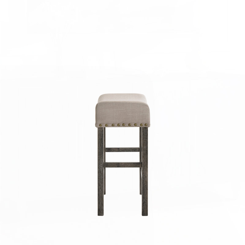 Gray Finish Counter Height Stool