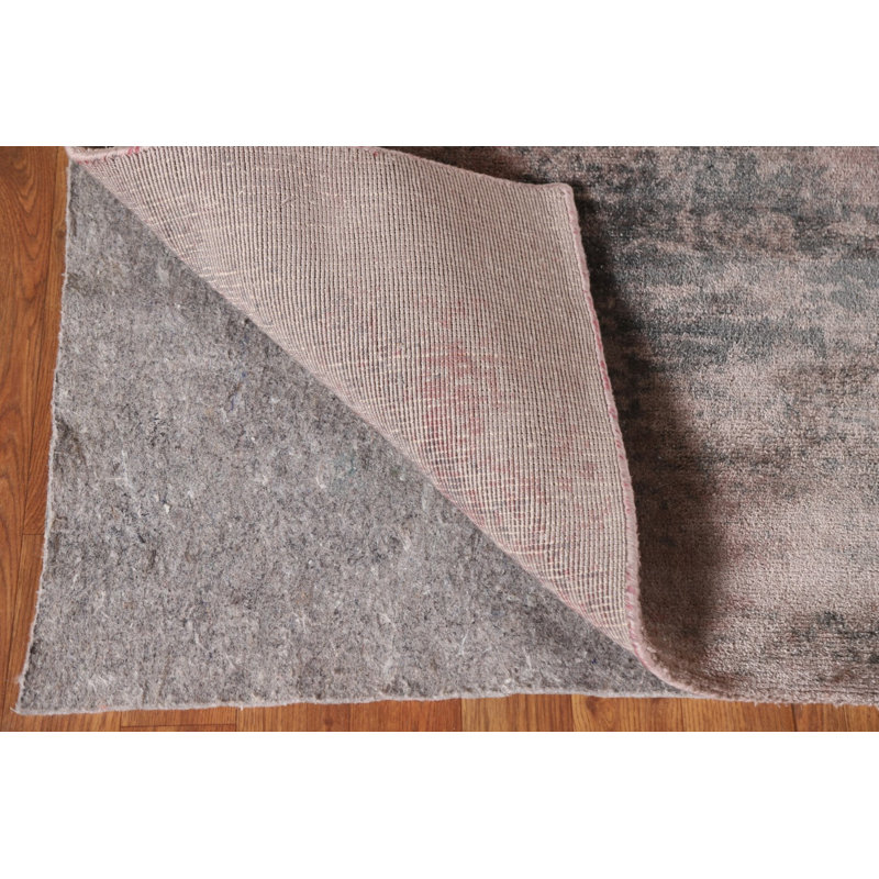 Tapis indien moderne à motif abstrait All-Over 5 x 7